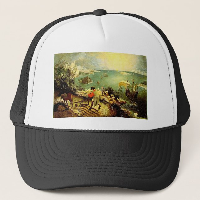 Bruegel's Landscape with the Fall of Icarus - 1558 Trucker Hat (Front)