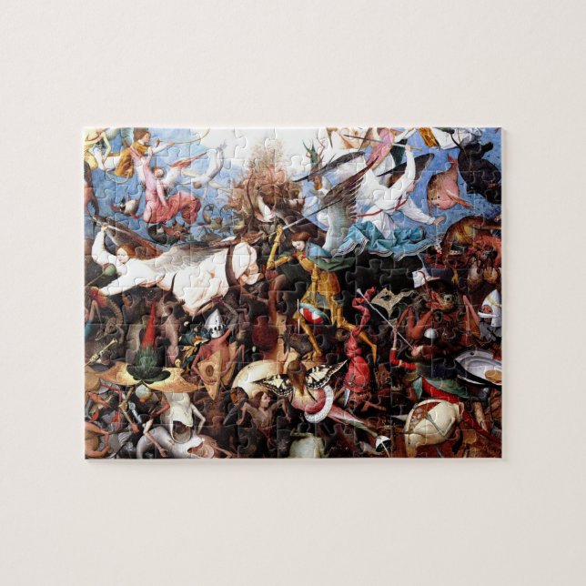 Bruegel's "The Fall Of The Rebel Angels" (1562) Jigsaw Puzzle (Horizontal)