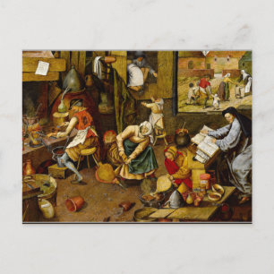 Brueghel the Younger - The Alchemist, fine art Postcard