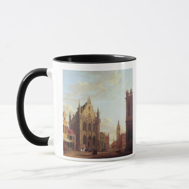 Bruges, 1824 (oil on panel) mug (Left)