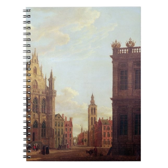 Bruges, 1824 (oil on panel) notebook (Front)