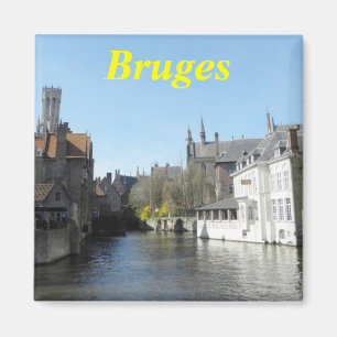 Bruges Belgium magnet