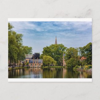bruges, belgium postcard