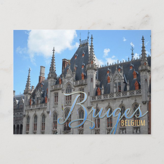 Bruges Belgium | Provence Court Travel Postcard (Front)