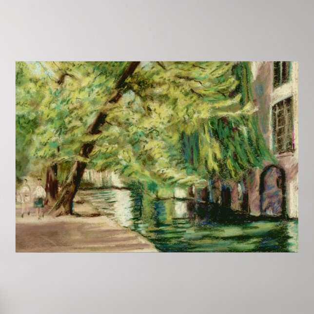 Bruges Canal Poster or Print (Front)