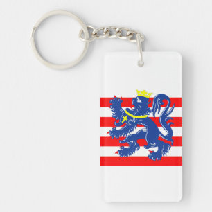 Bruges city Flag Belgium symbol Key Ring