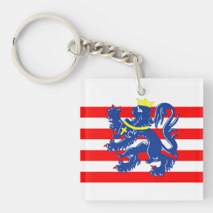Bruges city Flag Belgium symbol Key Ring