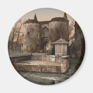 Bruges - Ghent Gate, Belgium Magnet