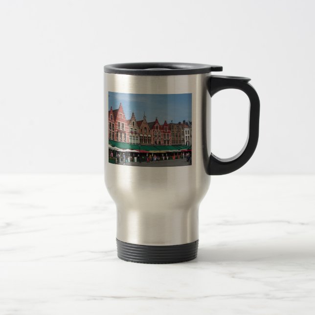 Bruges market travel mug (Right)