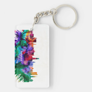 Bruges Skyline Key Ring