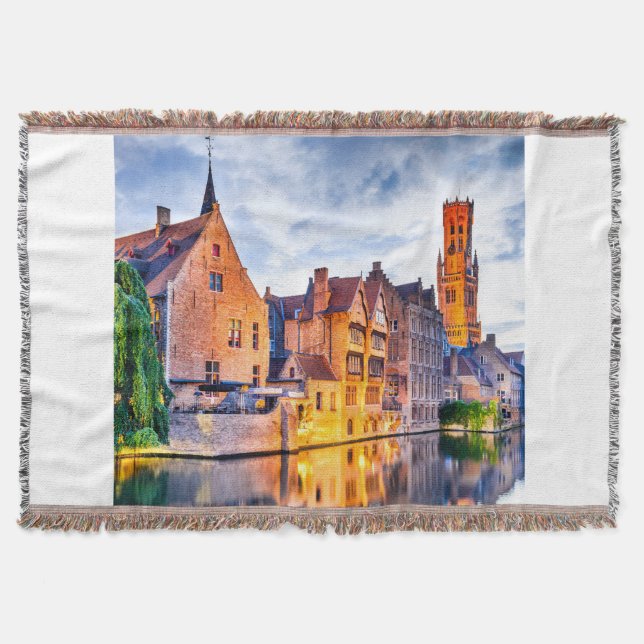 Bruges Throw Blanket (Front)