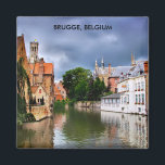 BRUGGE  BELGIUM MAGNET<br><div class="desc">BRUGGE,  BELGIUM</div>