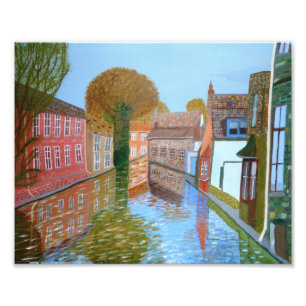 Brugge Canal Photo Print