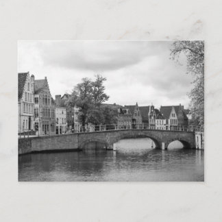 Brugge Mediaeval Bridge Postcard