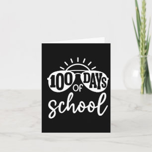 Bruh 100 Days Of School 100th Day Of School Sungle Card