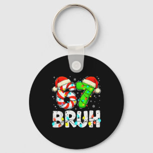 Bruh 67 Christmas Six Seven 6 7 Meme Funny Boy Gir Key Ring
