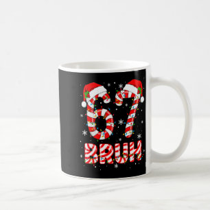 Bruh 67 Six Seven 6 7 Meme Christmas Funny Boy Gir Coffee Mug