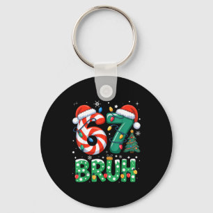 Bruh 67 Six Seven 6 7 Meme Christmas Funny Boy Gir Key Ring