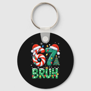 Bruh 67 Six Seven 6 7 Meme Christmas Funny Boy Gir Key Ring