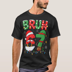 Bruh 67 Six Seven 6 7 Meme Christmas Funny Boy Gir T-Shirt
