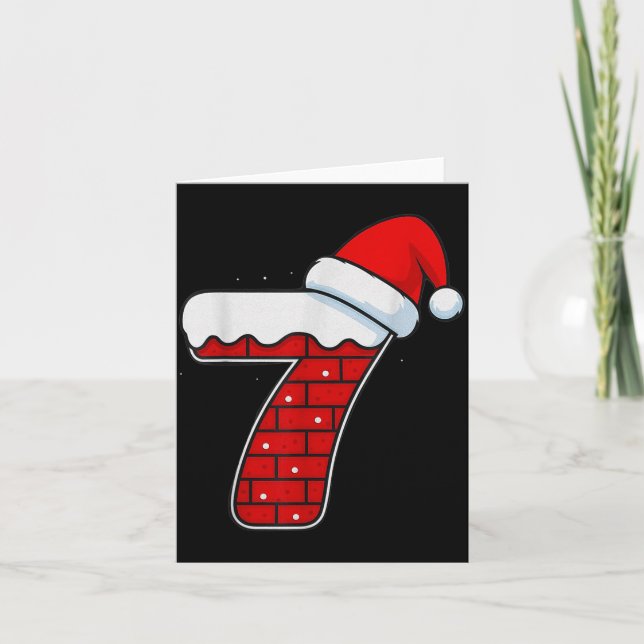 Bruh 67 Six Seven 6 7 Meme Christmas Funny  Card (Front)