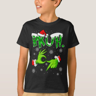 Bruh 67 Six Seven 6 7 Meme Christmas Funny Gen Alp T-Shirt