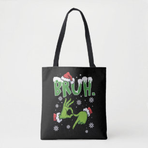 Bruh 67 Six Seven 6 7 Meme Christmas Funny Gen Tote Bag