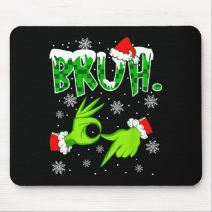 Bruh 67 Six Seven 6 7 Meme Christmas Funny Gen Z S Mouse Mat
