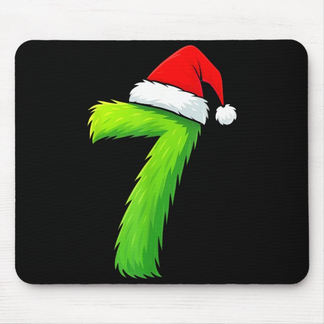 Bruh 67 Six Seven 6 7 Meme Christmas Funny  Mouse Mat (Front)