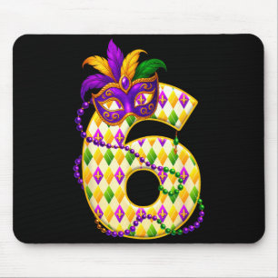 Bruh 67 Six Seven 6 7 Meme Funny Mardi Gras Kids M Mouse Mat