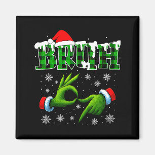 Bruh 67 Six Seven 6 7 Shirts Funny Meme Christmas Magnet