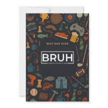 Bruh Also Known As Daddy Fathers Day Gift Cards