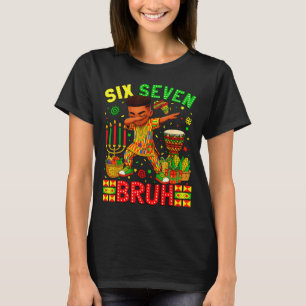 Bruh American Black History 67 Seven African Dabbi T-Shirt