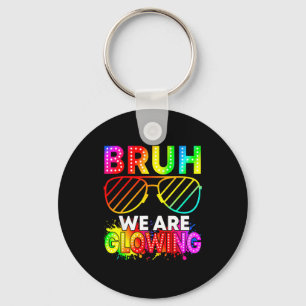 Bruh are glowing in glowing era hello summer key ring