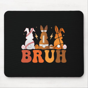 Bruh Bysketbyll Bysebyll Footbyll Sports Easter Bu Mouse Mat