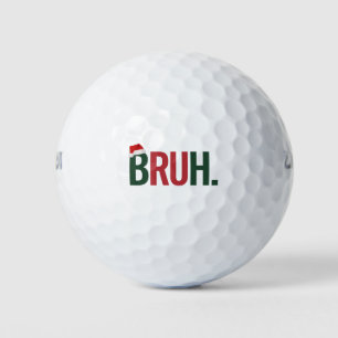 Bruh Christmas Gifts For Him Her Mum Dad Bro Sis Golf Balls