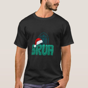 Bruh Christmas Kids Teens Boys Funny Christmas hum T-Shirt