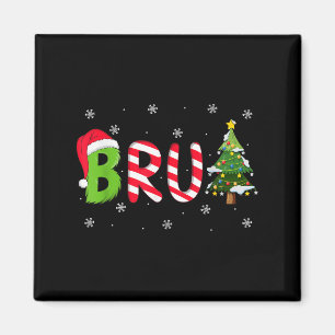 Bruh Christmas Saying Bro Funny Men Boys Bruh Meme Magnet