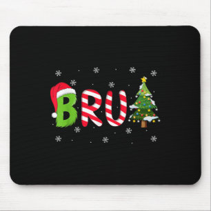 Bruh Christmas Saying Bro Funny Men Boys Bruh Meme Mouse Mat