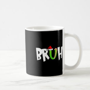 Bruh Christmas Shirt Kids Teens Boys Funny Christm Coffee Mug