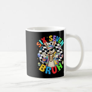 Bruh Cool Rabbit Hip Hop Bunny Easter Men Boy Kid Coffee Mug