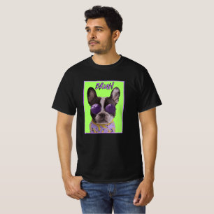 BRUH Dog With Sunglasses & Banana Bandana T-Shirt