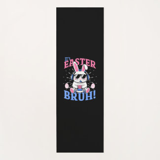 Bruh Easter Bunny Gamer Gaming Video Games Men Boy Yoga Mat