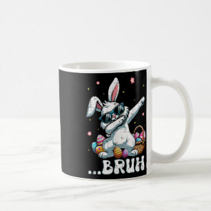 Bruh Easter Dabbing Bunny Rabbit Dance Kids Boys M Coffee Mug