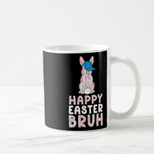 Bruh Easter Day Funny Colourful Rabbit Bunny Easte Coffee Mug
