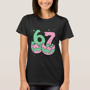 Bruh easter day six seven 6 7 boys girls kids T-Shirt