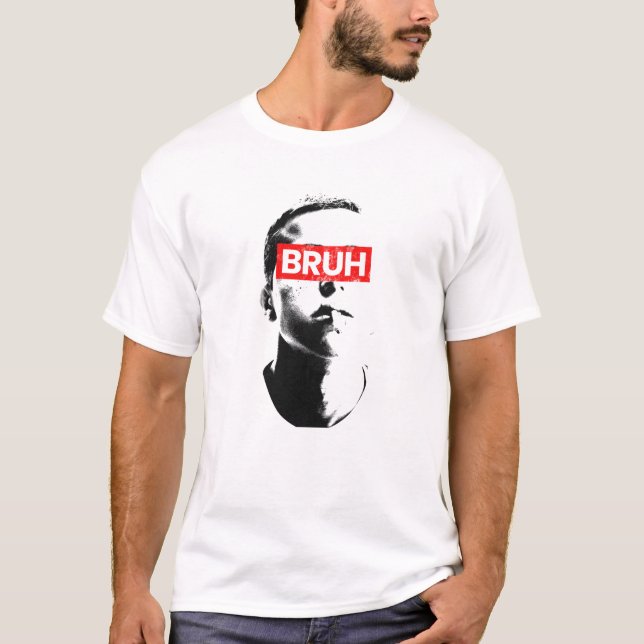 Bruh Grunge Aesthetic T-Shirt (Front)