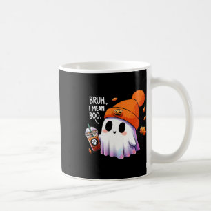 Bruh I Mean Boo Funny Halloween Costumes Men Women Coffee Mug
