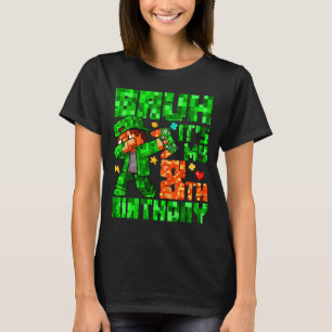 Bruh It's My 8th Birthday Boy Game Xel 8 Years Old T-Shirt