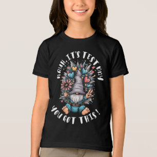 Bruh it's test day you got this funny school motiv Tri-Blend shirt